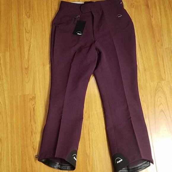 SALE Bogner Ski Snowboard Pants Flare Zip High Waist 30 - Picture 2 of 4